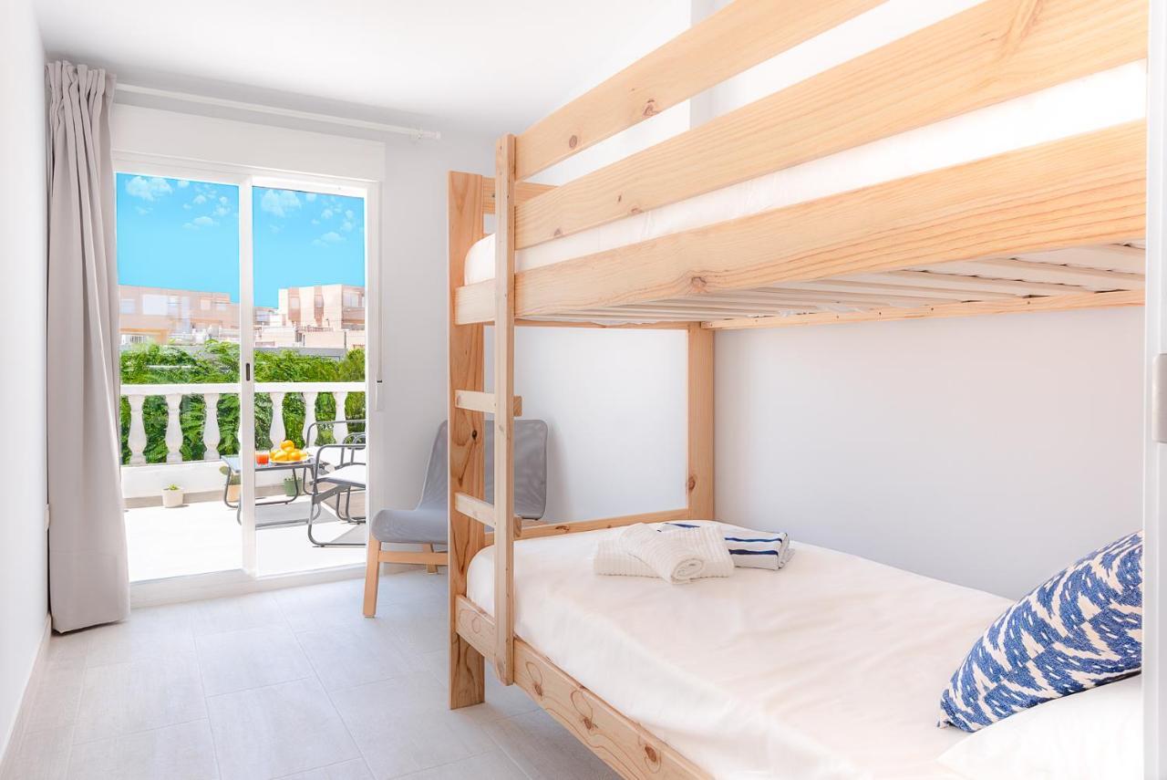 Bungalow Blue Dream 3 - Sea Views, Terrace And Pool Gran Alacant Buitenkant foto